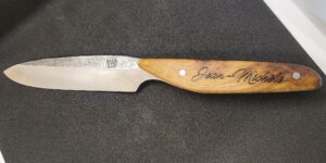 couteau table personnalisé