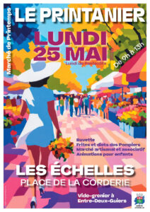 Les Echelles Printanier affiche